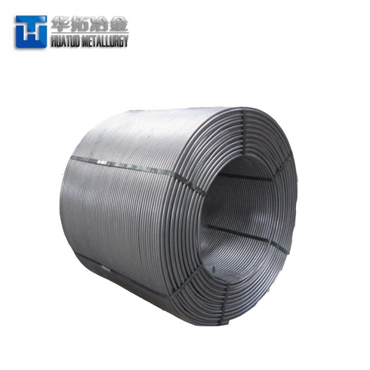 SiAlBaCa Alloy Cored Wire for Steelmaking/Casting/Foundry/Steel Making Use -6